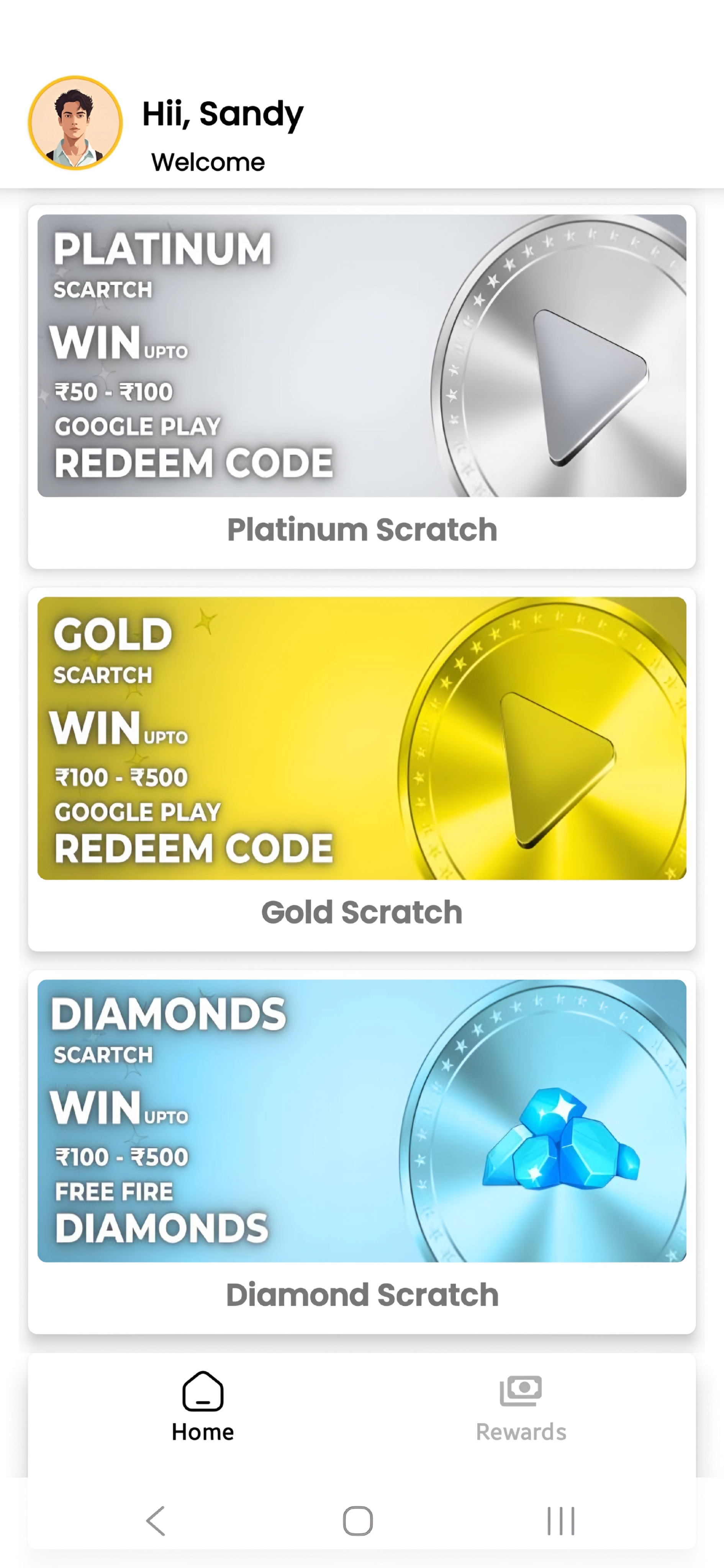 Screenshot of the detail page with share and extract options